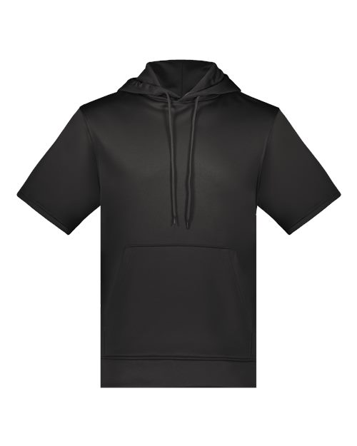 Augusta Sportswear 6871 Unisex Fleece Short Sleeve Hooded Pullover