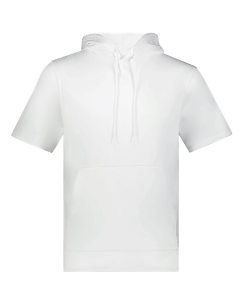 Augusta Sportswear 6871 Unisex Fleece Short Sleeve Hooded Pullover