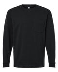 American Apparel 9410 Unisex Super Heavyweight Long Sleeve Pocket Tee