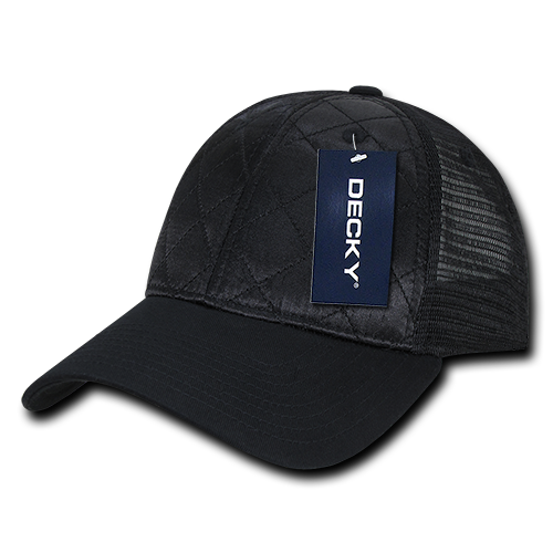 Decky 1142 6 Panel Low Profile Structured Quilted Trucker
