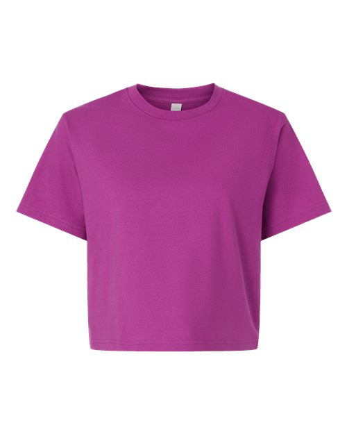 American Apparel 102 Women's Fine Jersey Boxy Tee