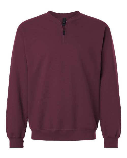 Gildan SF008 Unisex Softstyle® Midweight 1/4 Zip Sweatshirt