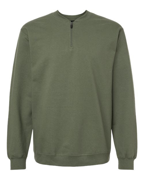 Gildan SF008 Unisex Softstyle® Midweight 1/4 Zip Sweatshirt