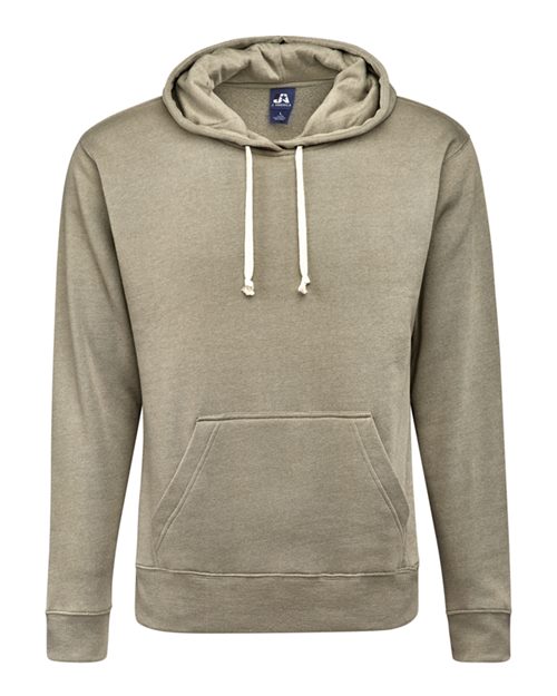 J. America 8871 Men's Triblend Fleece Hooded Sweatshirt