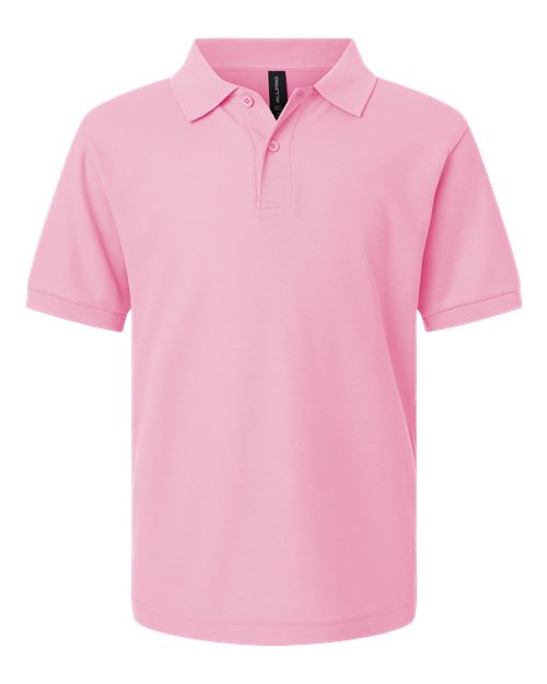 AllPro 62800Y Youth Pique Polo