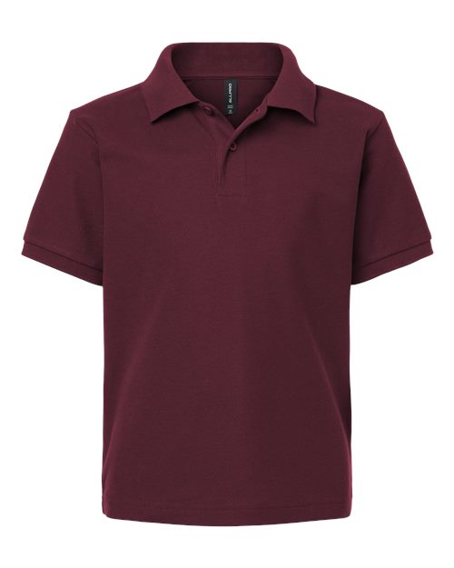 AllPro 62800Y Youth Pique Polo
