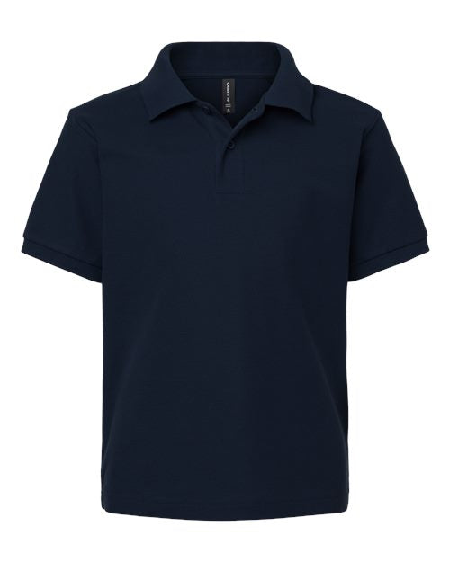 AllPro 62800Y Youth Pique Polo