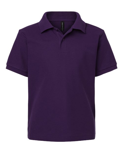 AllPro 62800Y Youth Pique Polo