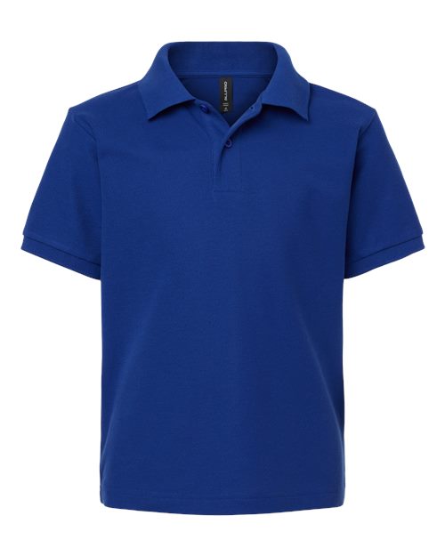 AllPro 62800Y Youth Pique Polo