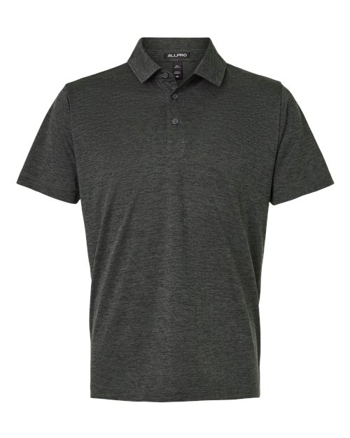 AllPro 4HM00 Men's Pro-Lock Performance Mélange Polo