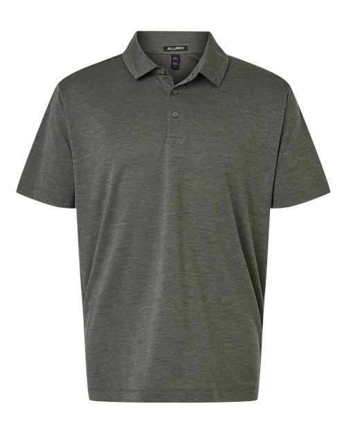 AllPro 4HM00 Men's Pro-Lock Performance Mélange Polo