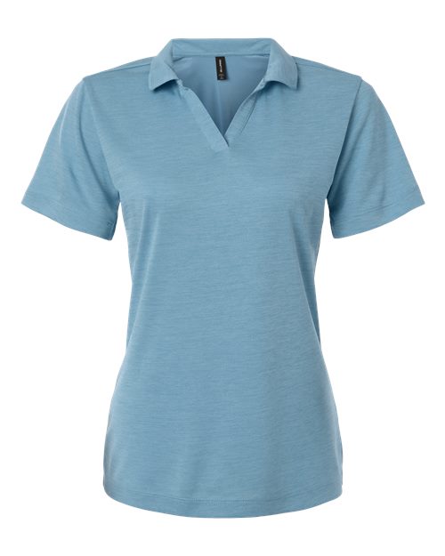AllPro 4HM00L Women's Pro-Lock Performance Mélange Polo