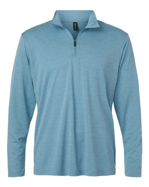 AllPro 4HM700 Men's Pro-Lock Performance Mélange Quarter-Zip Pullover
