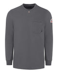 Bulwark SET2T Men's Tall Knit Long Sleeve T-Shirt