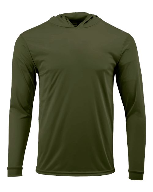 Paragon 220 Unisex Bahama Performance Hooded Long Sleeve T-Shirt