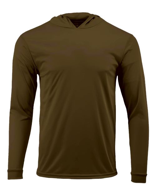 Paragon 220 Unisex Bahama Performance Hooded Long Sleeve T-Shirt