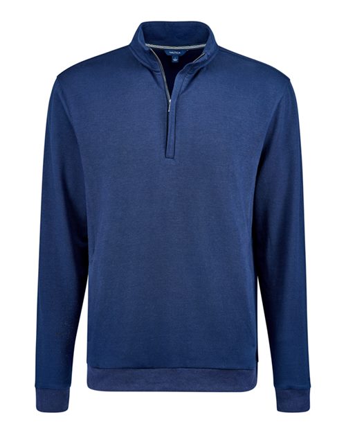 Nautica N18090 Unisex Explorer Fleece Quarter-Zip Pullover
