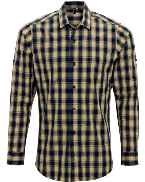 Artisan Collection by Reprime RP250 Men's Mulligan Check Cotton Shirt