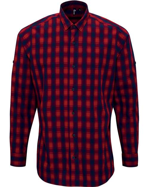 Artisan Collection by Reprime RP250 Men's Mulligan Check Cotton Shirt