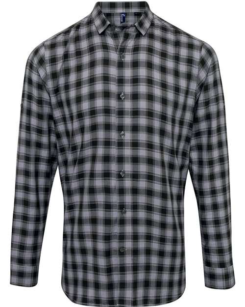 Artisan Collection by Reprime RP250 Men's Mulligan Check Cotton Shirt