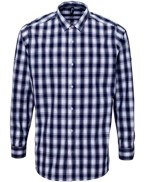 Artisan Collection by Reprime RP250 Men's Mulligan Check Cotton Shirt