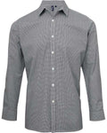 Artisan Collection by Reprime RP220 Men's Microcheck Gingham Cotton Shirt