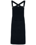Artisan Collection by Reprime RP129 Cross Back Barista Bib Apron