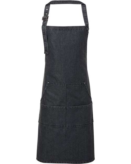 Artisan Collection by Reprime RP126 Jeans Stitch Denim Bib Apron
