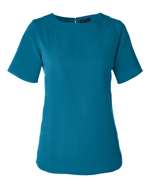 Devon & Jones DP613W Women's Perfect Fit™ Boat Neck Blouse