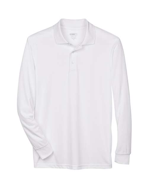 CORE365 88192 Men's Pinnacle Performance Long Sleeve Piqué Polo