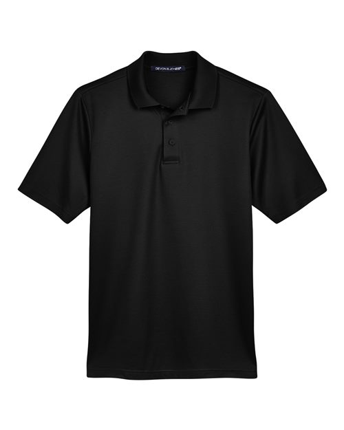 Devon & Jones DG20 Men's CrownLux PerformanceÂ® Plaited Polo