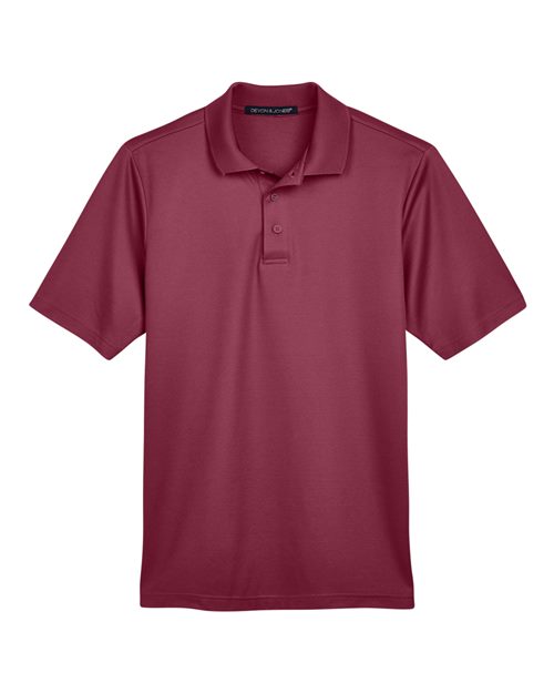 Devon & Jones DG20 Men's CrownLux PerformanceÂ® Plaited Polo