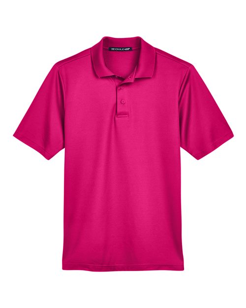 Devon & Jones DG20 Men's CrownLux PerformanceÂ® Plaited Polo