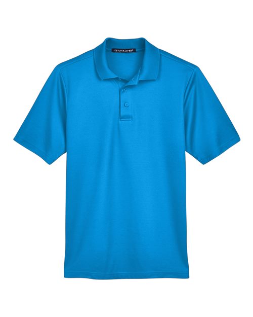 Devon & Jones DG20 Men's CrownLux PerformanceÂ® Plaited Polo