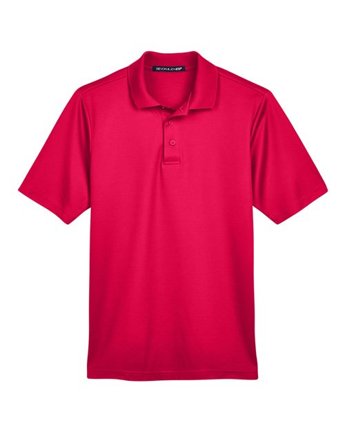Devon & Jones DG20 Men's CrownLux PerformanceÂ® Plaited Polo
