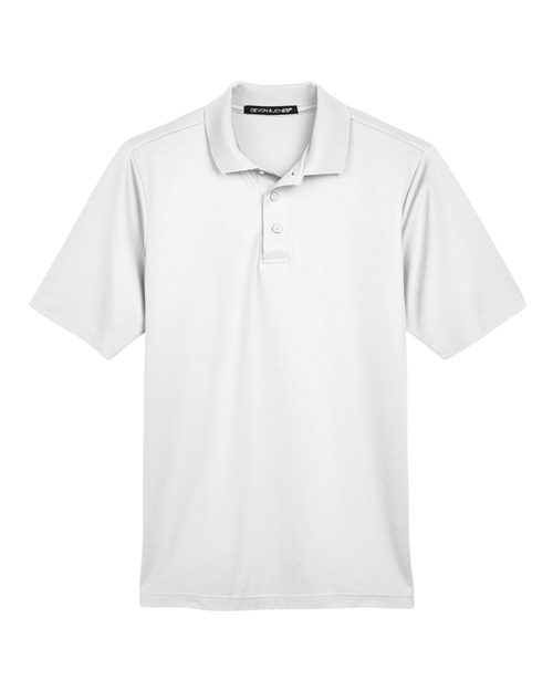 Devon & Jones DG20 Men's CrownLux PerformanceÂ® Plaited Polo