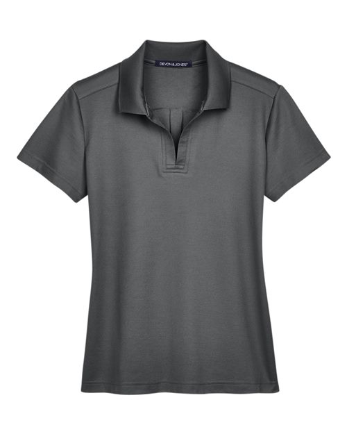 Devon & Jones DG20W Women's CrownLux Performance® Plaited Polo