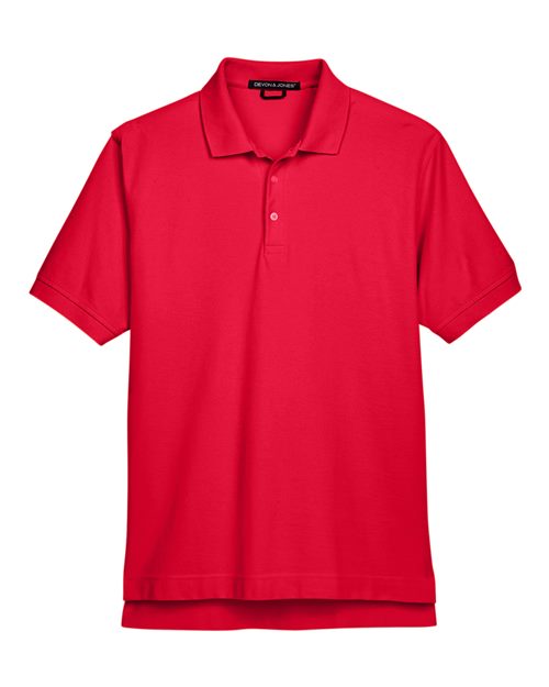 Devon & Jones D100 Men's Pima Piqué Polo