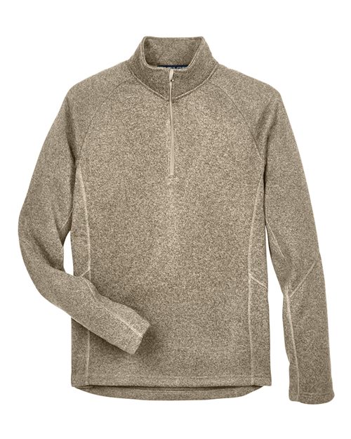 Devon & Jones DG792 Unisex Bristol Sweater Fleece Quarter-Zip Pullover
