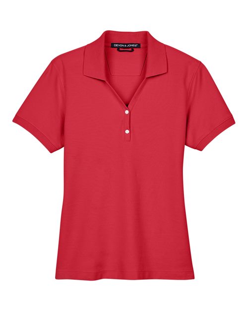Devon & Jones D100W Women's Pima Piqué Polo