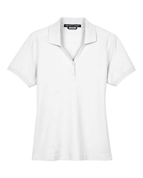 Devon & Jones D100W Women's Pima Piqué Polo