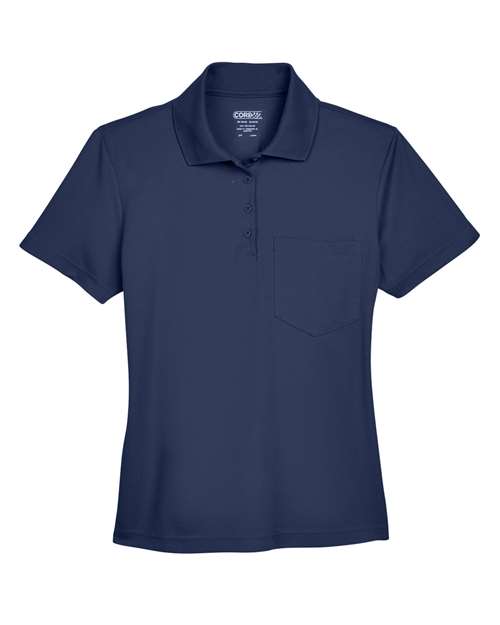 CORE365 78181P Women's Origin Performance Piqué Polo with Pocket
