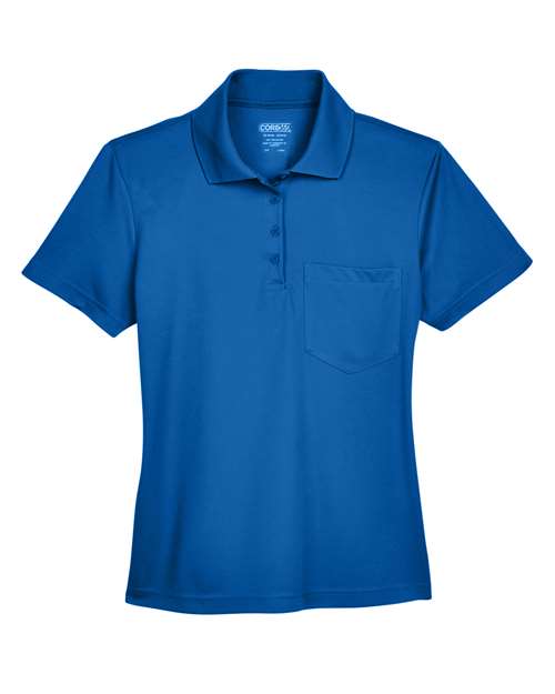 CORE365 78181P Women's Origin Performance Piqué Polo with Pocket