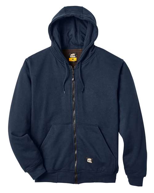 Berne Apparel SZ101T Men's Tall Heritage Thermal-Lined Full-Zip Hooded Sweatshirt