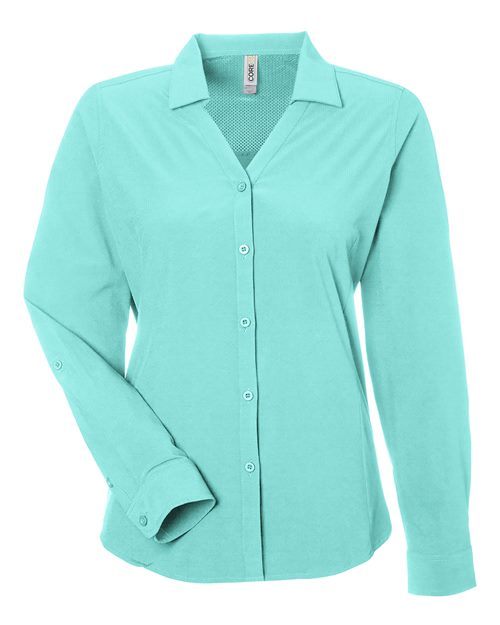 CORE365 CE510LW Women's Ultra UVP® Marina Shirt
