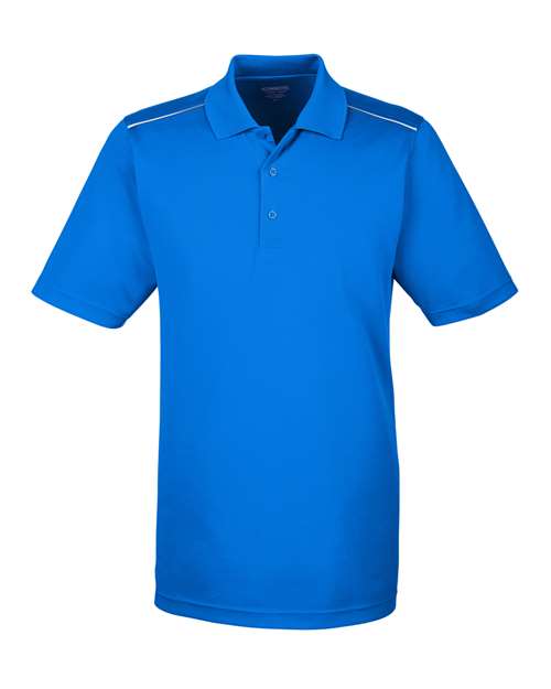 CORE365 88181R Men's Radiant Performance Piqué Polo with Reflective Piping