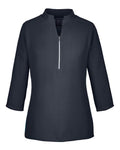 Devon & Jones DP611W Women's Perfect Fit™  Three-Quarter Sleeve Crepe Tunic