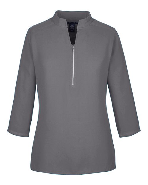 Devon & Jones DP611W Women's Perfect Fit™  Three-Quarter Sleeve Crepe Tunic