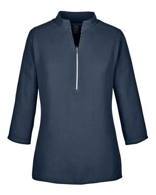 Devon & Jones DP611W Women's Perfect Fit™  Three-Quarter Sleeve Crepe Tunic