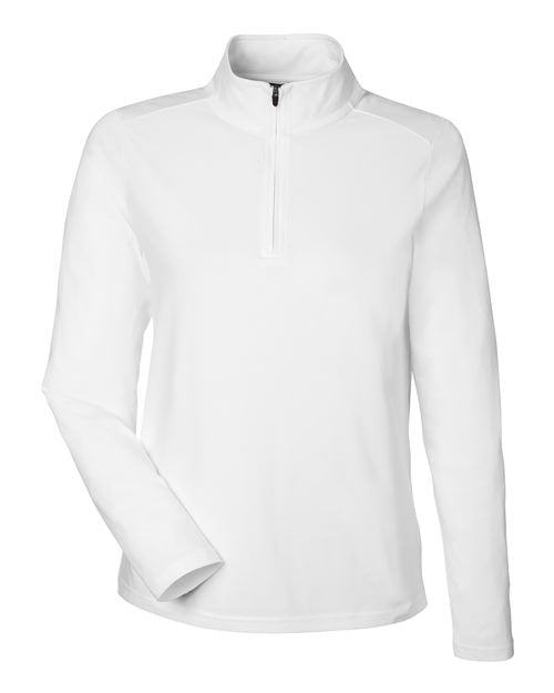 Devon & Jones DG425W Women's Raleigh Stretch Quarter-Zip Pullover